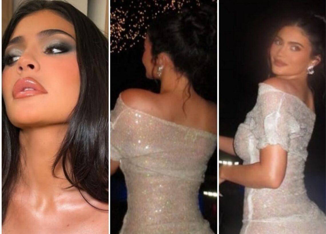 How kylie Jenner sheer dress Steals The show